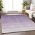 3' X 5' Purple And Lavender Ombre Washable Indoor Outdoor Area Rug
