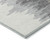 3' X 5' Black Gray And Ivory Abstract Washable Indoor Outdoor Area Rug Transitional Style - Black, Gray, Ivory Color
