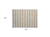 2' X 3' Beige Striped Washable Non Skid Indoor Outdoor Area Rug