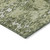5' X 8' Olive Green And Ivory Abstract Washable Indoor Outdoor Area Rug Transitional Style - Olive Green, Ivory Color