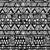 3' X 5' Black And Ivory Southwestern Washable Indoor Outdoor Area Rug