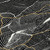 5' X 8' Black Ivory And Gold Abstract Washable Indoor Outdoor Area Rug