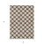 5' X 8' Brown And Beige Polka Dot Washable Indoor Outdoor Area Rug