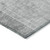 3' X 5' Gray Silver And Charcoal Geometric Washable Indoor Outdoor Area Rug Transitional Style - Gray, Silver, Charcoal Color