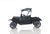 12" Black Metal c1908 Ford Model Car Tabletop Sculpture