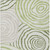 3' X 5' Artichoke Green And Fern Green Abstract Washable Indoor Outdoor Area Rug