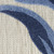 6' X 9' Blue And Grey Floral Stain Resistant Non Skid Area Rug - Blue