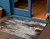 3' X 5' Gray Rust And Ivory Abstract Washable Indoor Outdoor Area Rug