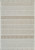 5' X 7' Beige and Brown Geometric Distressed Indoor Outdoor Area Rug