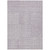 3' X 5' Lavender And Ivory Geometric Washable Indoor Outdoor Area Rug Transitional Style - Lavender, Ivory Color