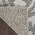 8' X 10' Gray Black And Ivory Nautical Indoor Outdoor Area Rug