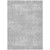 5' X 8' Silver And Gray Abstract Washable Indoor Outdoor Area Rug - Silver, Gray