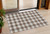 3' X 5' Brown And Beige Plaid Washable Indoor Outdoor Area Rug - 608219033231