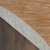 8' Rust Round Abstract Indoor Outdoor Area Rug