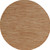 8' Rust Round Abstract Indoor Outdoor Area Rug