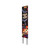 42" Black Orange And Purple Trick or Treat Jack-O-Lantern Solid Wood Garden Stake
