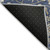 5' X 8' Navy Blue Brown And Ivory Moroccan Washable Indoor Outdoor Area Rug
