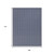 9' X 12' Navy Blue And Ivory Geometric Indoor Outdoor Area Rug