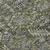 8' Runner Moss Green and Gray Floral Washable Non Skid Indoor Outdoor Runner Rug