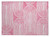 2' X 3' Blush Abstract Washable Non Skid Indoor Outdoor Area Rug