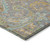 3' X 5' Taupe Paisley Washable Non Skid Indoor Outdoor Area Rug