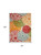 8' X 11' Green Orange Red And Blue Floral Indoor Outdoor Area Rug
