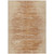 3' X 5' Salmon And Copper Abstract Washable Indoor Outdoor Area Rug