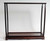 Homeroots Home Decor 13.75" x 40" x 39.25" Table Top Display Case, Dark Mahogany, Wooden