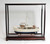 Homeroots Home Decor 13.75" x 40" x 39.25" Table Top Display Case, Dark Mahogany, Wooden