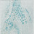 5' X 8' Teal Blue And Pale Aqua Abstract Washable Indoor Outdoor Area Rug