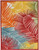 5' X 7' Orange Yellow Red Blue And Green Palm Leaf Indoor Outdoor Area Rug