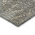 5' X 8' Ivory Gray And Black Abstract Washable Indoor Outdoor Area Rug
