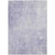 5' X 8' Lavender And Ivory Abstract Washable Indoor Outdoor Area Rug - Lavender, Ivory