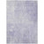 5' X 8' Lavender And Ivory Abstract Washable Indoor Outdoor Area Rug - Lavender, Ivory