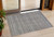 3' X 5' Brown And Beige Striped Washable Indoor Outdoor Area Rug - Brown, Beige