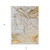 3' X 5' Brown Abstract Washable Non Skid Indoor Outdoor Area Rug Transitional Style - Brown Color