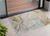 3' X 5' Brown Abstract Washable Non Skid Indoor Outdoor Area Rug Transitional Style - Brown Color