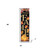 36" Black Orange And White Happy Fall Halloween Solid Wood Porch Sign