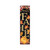 36" Black Orange And White Happy Fall Halloween Solid Wood Porch Sign