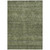 3' X 5' Olive Green And Ivory Geometric Washable Indoor Outdoor Area Rug - 880016735574