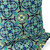 Set of Two 16" X 16" Blue and Green Blown Seam Floral Indoor Outdoor Throw Pillow Polyester Modern Style