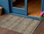 3' X 5' Brown Denim Blue And Beige Southwestern Washable Indoor Outdoor Area Rug