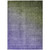 5' X 8' Olive Green and Purple Ombre Washable Non Skid Indoor Outdoor Area Rug