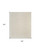 5' X 7' Ivory And Beige Geometric Indoor Outdoor Area Rug