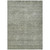3' X 5' Sage And Ivory Abstract Washable Indoor Outdoor Area Rug