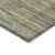 5' X 8' Artichoke Green And Ivory Striped Washable Indoor Outdoor Area Rug - Artichoke Green, Ivory