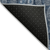 5' X 8' Navy Blue And Denim Blue Damask Washable Indoor Outdoor Area Rug