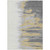 5' X 8' Gray Charcoal And Tan Abstract Washable Indoor Outdoor Area Rug