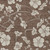 5' X 8' Brown And Beige Floral Washable Indoor Outdoor Area Rug Transitional Style - Brown, Beige Color