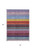 5' X 8' Lavender Blush And Blue Striped Washable Indoor Outdoor Area Rug